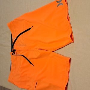 Mens Hurley Phantom Boardshorts | Neon Orange